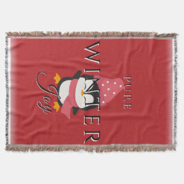 Pure Winter Joy mit Pinguin Decke