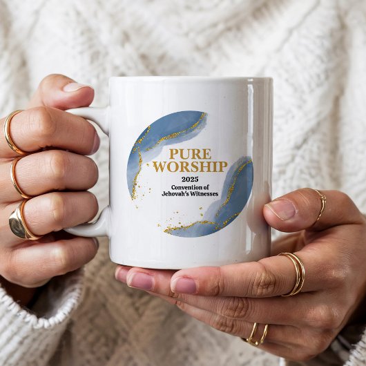 Pure Worship 2025 Convention JW Gifts Kaffeetasse