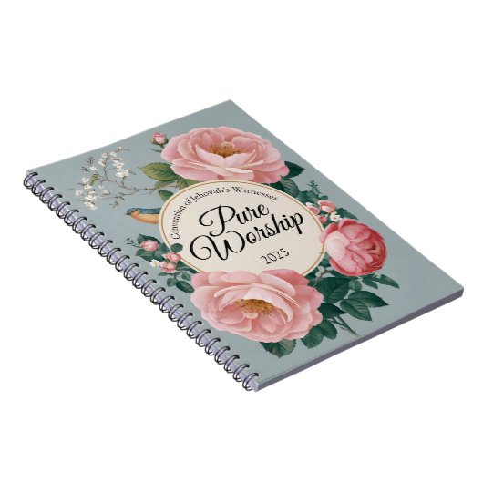 Pure Worship 2025 Convention JW Gifts Spiral Notizblock (Rechte Seite)