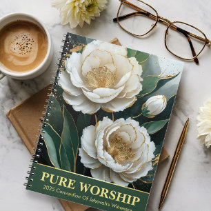 Pure Worship 2025 Konvent Spiralblock Notizblock