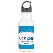 PURE WRN Wasserflasche (Vorderseite)