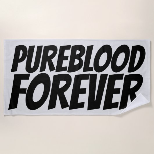 PUREBLOOD FOREVER Beach Handtücher (Vorderseite)