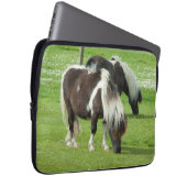 Purebred Shetland Paint Ponies Laptopschutzhülle (Vorne Rechts)