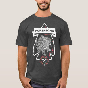 Purepecha Stamm Indianermark Dark T-Shirt