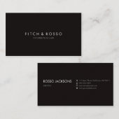 PurePro Nr. 18 Subtile Streifen Visitenkarte (Vorne/Hinten)