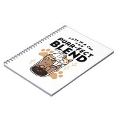 Purer Blend: Cat and Coffee Art for Pet Lovers Notizblock (Linke Seite)