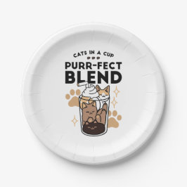 Purer Blend: Cat and Coffee Art for Pet Lovers Pappteller