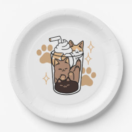 Purer Blend: Cat and Coffee Art for Pet Lovers Pappteller
