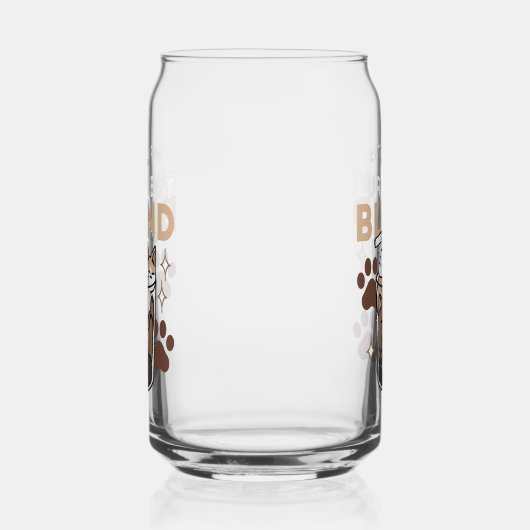 Purer-fect-Mischung: Kaffeedesign für Cat & Coffee Dosenglas (Rechts)