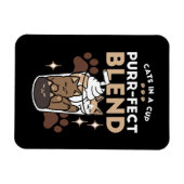 Purer-fect-Mischung: Kaffeedesign für Cat & Coffee Magnet (Horizontal)