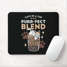 Purer-fect-Mischung: Kaffeedesign für Cat & Coffee Mousepad