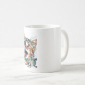 Purer Fect Sips: Charmant Cat Lover's Tasse (VorderseiteRechts)