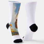 Purer Schock: Crew Shocks Cat Collection" Socken (Gewinkelt)