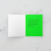 Purer-tan Geburtstag Karte (Innenseite)