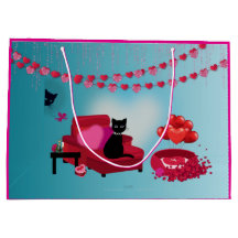 Purere Liebe - Cupid - Katzengeschenktasche