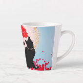 Purere Liebe - Katze Valentinballons - Geschenktüt Milchtasse (Rechts)