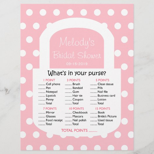 Pures Brautparty - Rosa (Vorderseite)