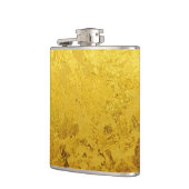 PURES GOLD Muster / Blattgold Flachmann (Links)