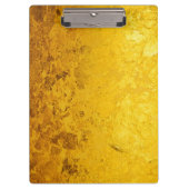 PURES GOLD Muster / Blattgold Klemmbrett (Vorderseite)