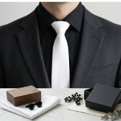 Pures Weiß Krawatte