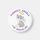Purfect Angels Cat Rescue Magnet (Vorne)