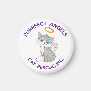 Purfect Angels Cat Rescue Magnet
