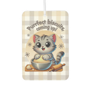 "Purfect biscuits, kommend" Katzenkuppe Autolufterfrischer
