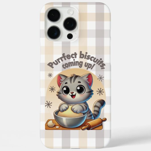 "Purfect biscuits, kommend" Katzenkuppe Case-Mate iPhone Hülle (Rückseite)