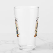 "Purfect biscuits, kommend" Katzenkuppe Glas (Links)