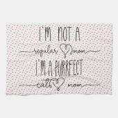 Purfect Cat-Mama Geschirrtuch (Horizontal)