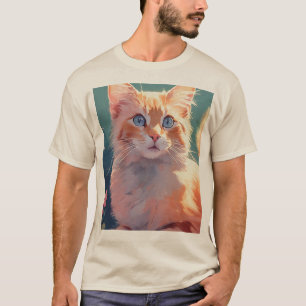 Purfect Cat Vibes" Whisker Wonders "Cattitude U T-Shirt