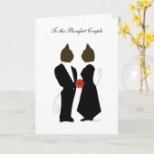 Purfect Couple Anniversary Card Karte (Gelbe Blume)