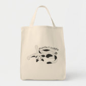 Purfect Cuddle Grocery Tote Bag Tragetasche (Vorne)