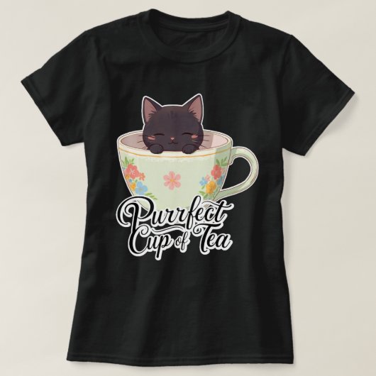 Purfect Cup of Tea T-Shirt (Design vorne)
