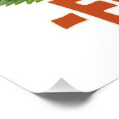 Purfect Friend pun Niedlich orange Katzenkätzchen Fotodruck (Ecke)