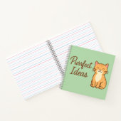 Purfect Ideas - Niedliche Cat Notebook-Abdeckung Notizblock (Innenseite)