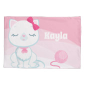 Purfect Kitty Kitten Girls Kissenbezug (Rückseite)