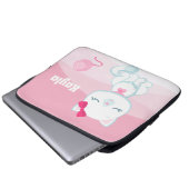 Purfect Kitty Kitten Girls Laptopschutzhülle (Vorne Knopf)