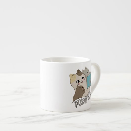 Purfect-Mama Espressotasse (Vorderseite Rechts)