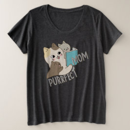 Purfect-Mama Große Größe T-Shirt
