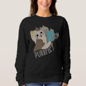 Purfect-Mama Sweatshirt (Vorderseite)