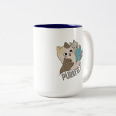 Purfect-Mama Zweifarbige Tasse (VorderseiteRechts)