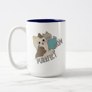 Purfect-Mama Zweifarbige Tasse