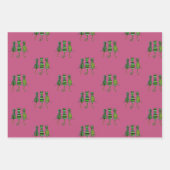 Purfect Moments Cat-Inspiriert Wrapping Paper Set Geschenkpapier Set (Vorderseite 3)