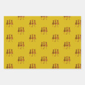 Purfect Moments Cat-Inspiriert Wrapping Paper Set Geschenkpapier Set (Vorderseite)