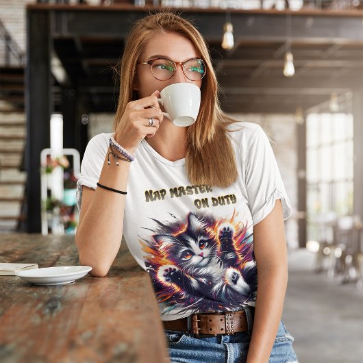 Purfect Nickerchen Master on Duty T-Shirt