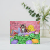 Purfect Oaster wünscht sich! Feiertagspostkarte (Stehend Vorderseite)