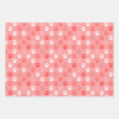 Purfect Pet Paw Prints Geschenkpapier Set (Vorderseite 2)