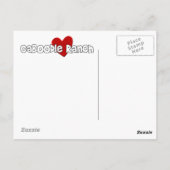 'Purfect' Postkarte (Rückseite)