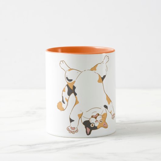 Purfect Sip: Brown Cat Tasse for Cat Lovers (Zentrum)